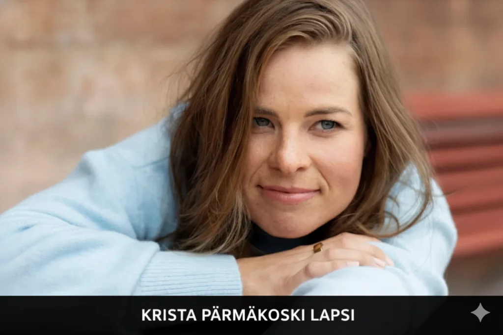 Krista Pärmäkoskella lapsia