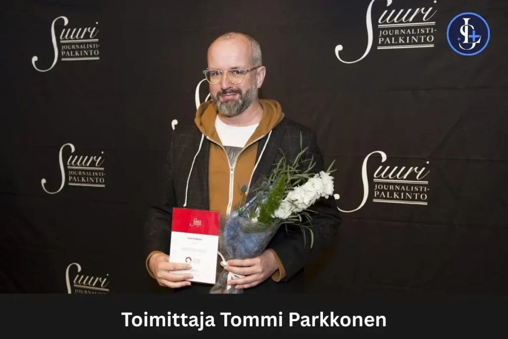Toimittaja Tommi Parkkonen