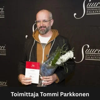 Toimittaja Tommi Parkkonen