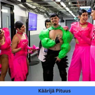 Käärijä pituus
