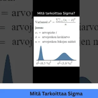 Mitä tarkoittaa sigma