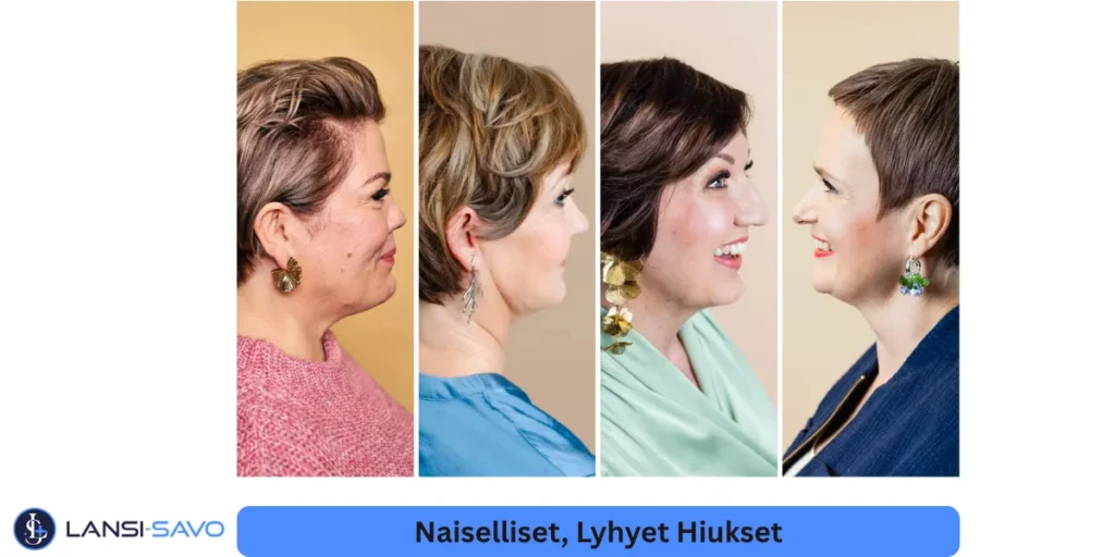 Naiselliset lyhyet hiukset