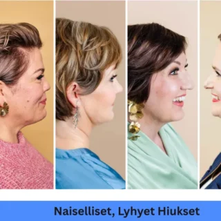 Naiselliset lyhyet hiukset
