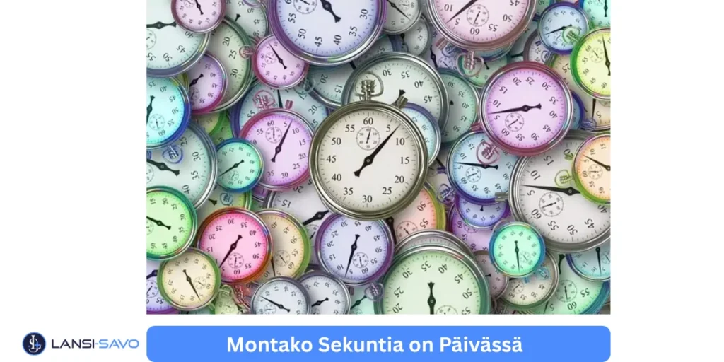 Montako sekuntia on päivässä