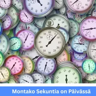 Montako sekuntia on päivässä