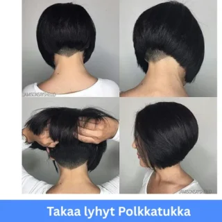 Takaa lyhyt polkkatukka